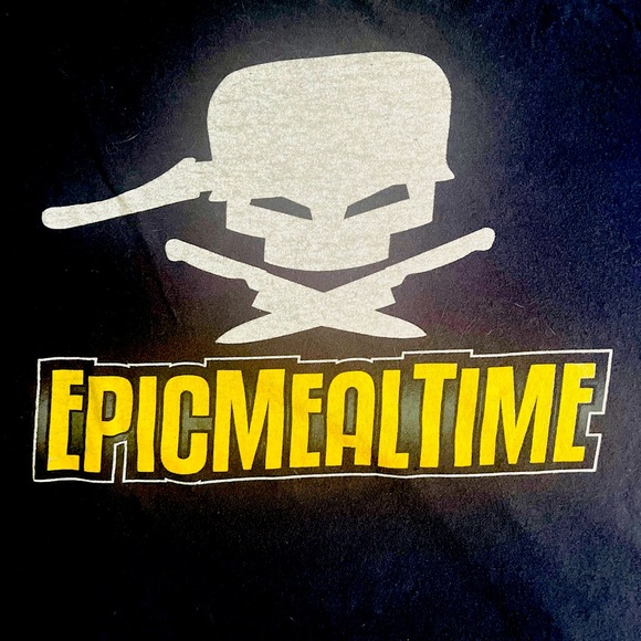 Medium Epic Meal Time Black T-shirt - Picture 1 of 2